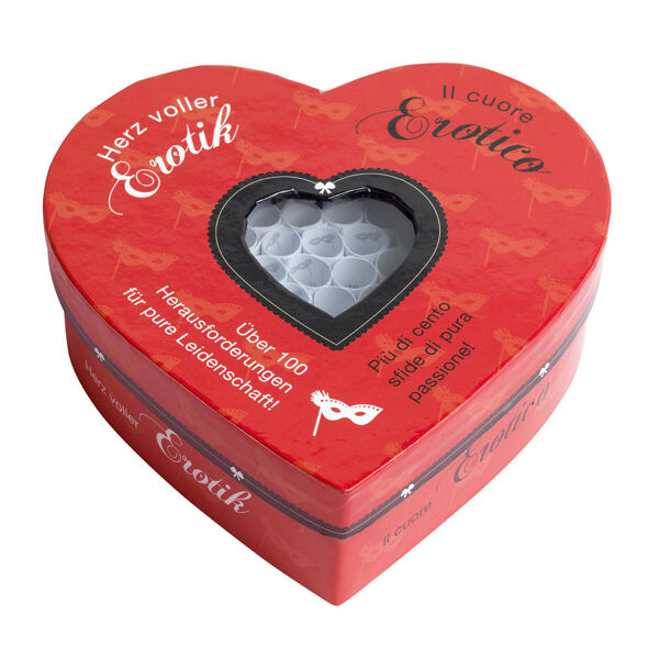 TEASE & PLEASE - HERZ VOLLER EROTIK & IL CUORE ERÓTICO ROJO