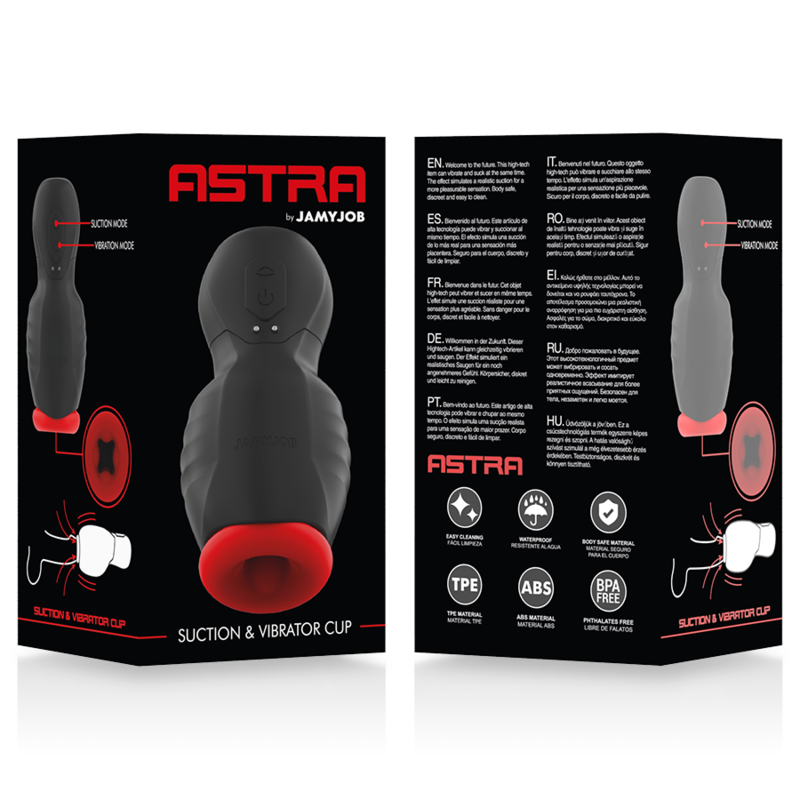 JAMYJOB - ASTRA ORAL EXTREM VIBRACIÓN Y SUCCIONADOR