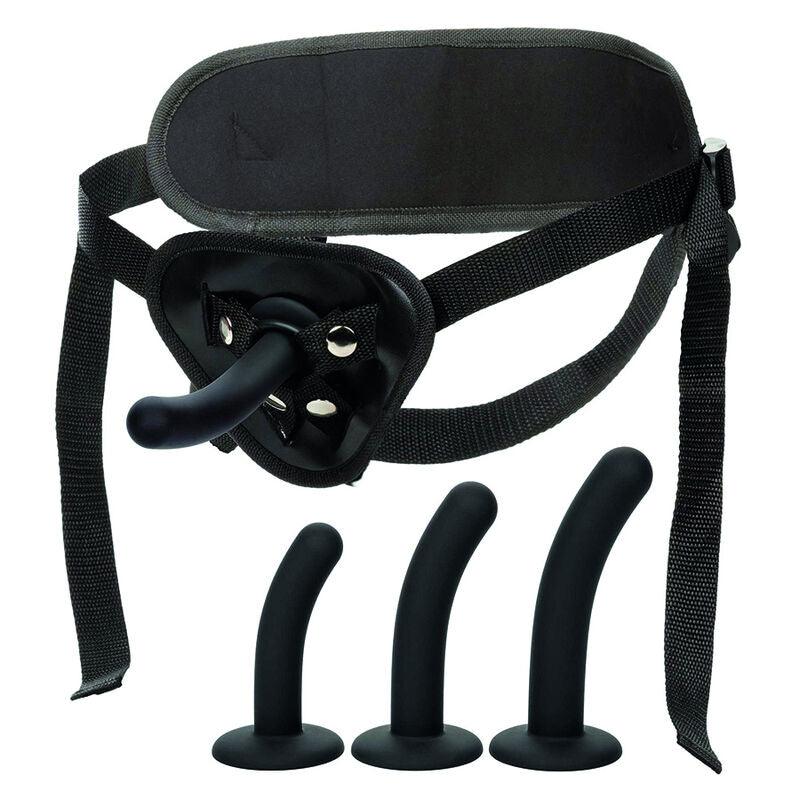 CALEXOTICS - BOUNDLESS KIT ARNÉS SILICONA CURVADO