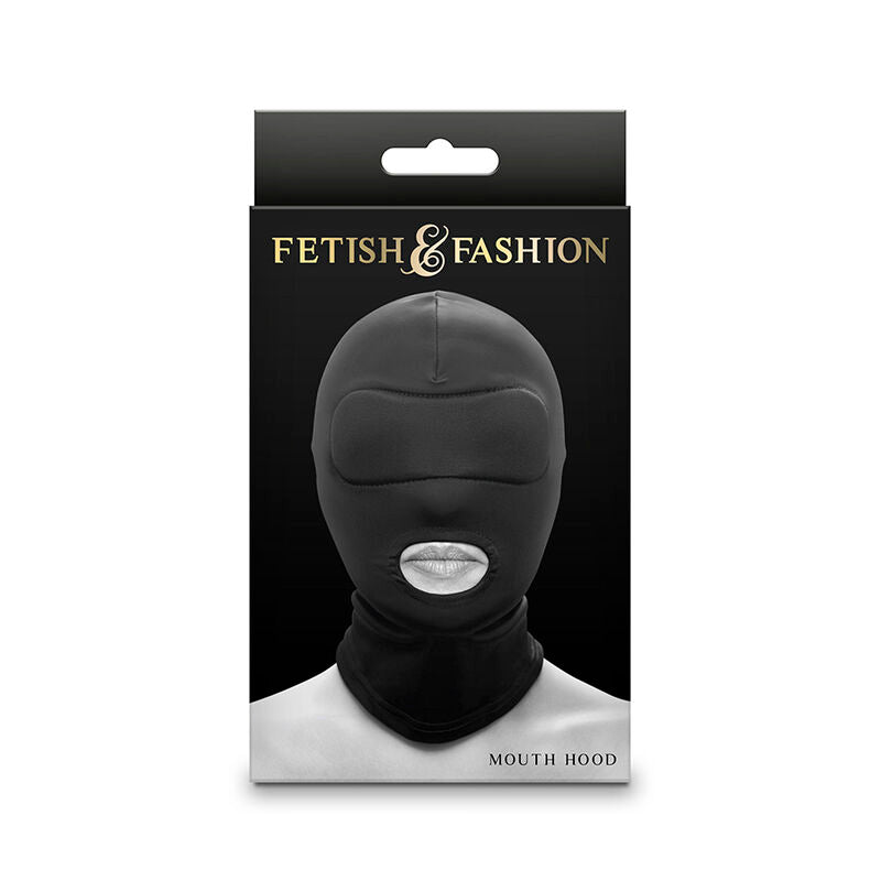 NS NOVELTIES - FETISH & FASHION PASAMONTAÑAS APERTURA DE BOCA NYLON NEGRO