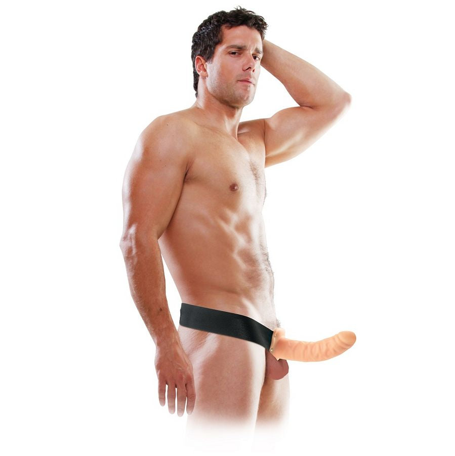 FETISH FANTASY SERIES - ARNÉS HUECO 19 CM NATURAL
