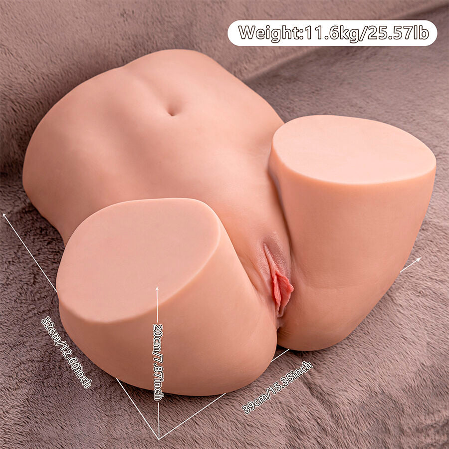 XISE - ETHEL THRUSTING MASTURBADOR VAGINA REALÍSTICO CON VIBRACIÓN MULTIPOSICIÓN