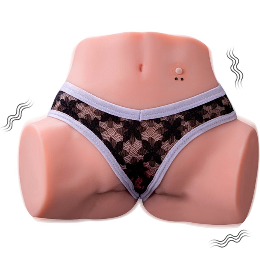 XISE - TRACY VIBRATING MASTURBADOR VAGINA Y ANO REALÍSTICO MULTIPOSICIÓN CON VIBRACIÓN