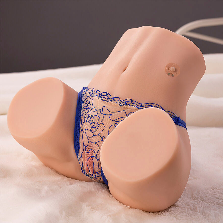 XISE - MAYA SUCKING MASTURBADOR VAGINA Y ANO REALÍSTICO CON VIBRACIÓN Y ONDAS ESTIMULADORAS 4.5 KG