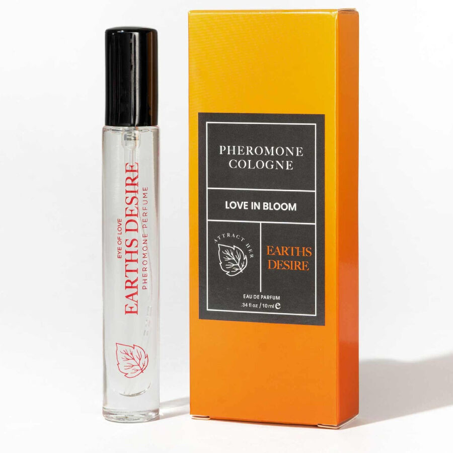 EYE OF LOVE - BLOOM PERFUME MASCULINO SATIVA EARTHS DESIRE 10 ML