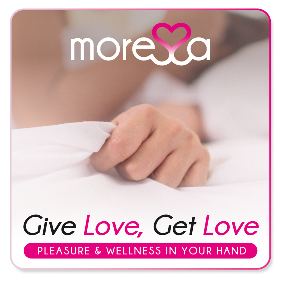 MORESSA - BRAD PREMIUM SILICONE RECARGABLE NEGRO
