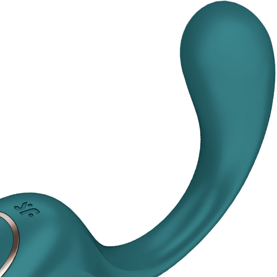 SATISFYER - G FOR FODDES 2 VIBRADOR RABBIT VERDE