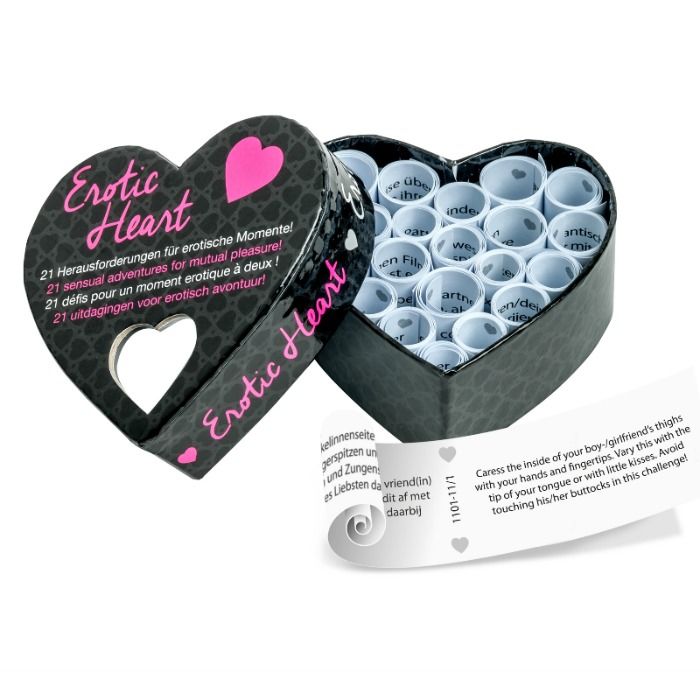 TEASE & PLEASE - JUEGO DE CORAZÓN EROTIC HEART