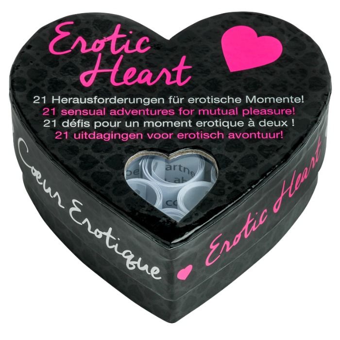 TEASE & PLEASE - JUEGO DE CORAZÓN EROTIC HEART