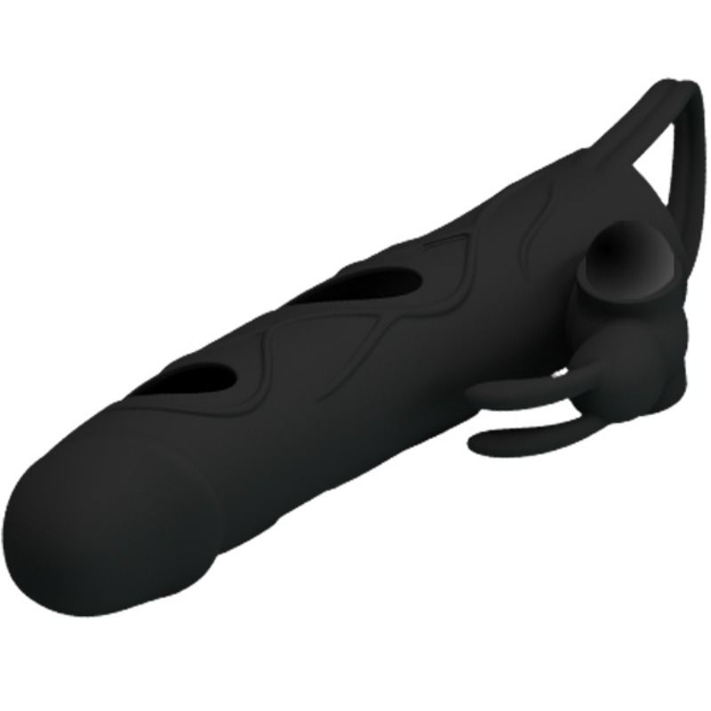 PRETTY LOVE - FUNDA SILICONA CON VIBRACIÓN 14 CM 1.0