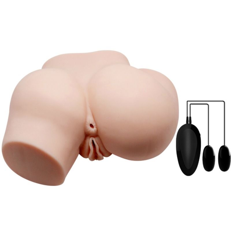 CRAZY BULL - TRASERO CON VAGINA Y ANO REALÍSTICOS Y VIBRACIÓN