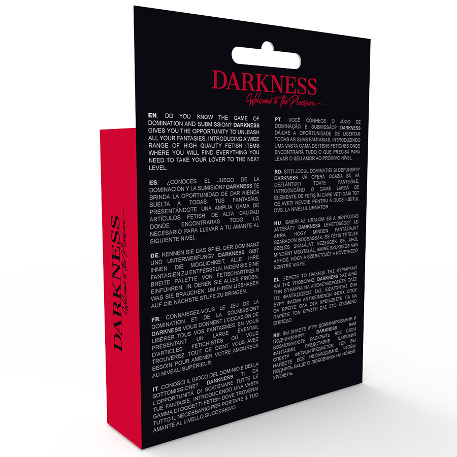 DARKNESS - ARNÉS CON AGUJERO TALLA ÚNICA