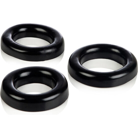 CALEXOTICS - COLT SET 3 ANILLOS PENE Y TESTÍCULOS